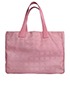 CC Logo Travel Line Tote Bag, back view